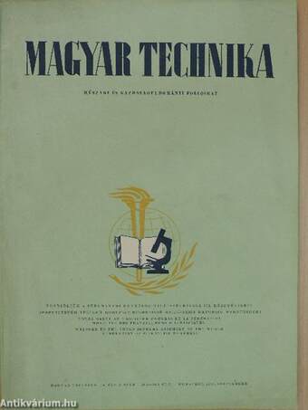Magyar Technika 1953. szeptember