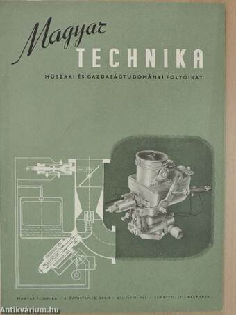 Magyar Technika 1953. december