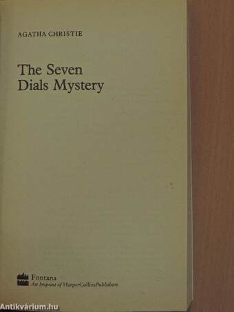 The Seven Dials Mystery