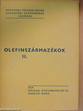 Etilén-oxid, etilénglikolok/Propilén-oxid, propilénglikolok