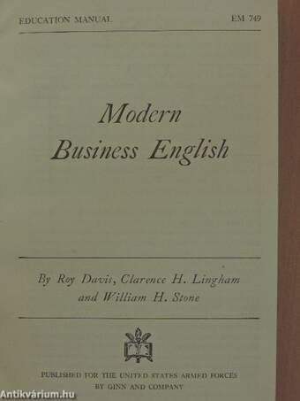 Modern business english