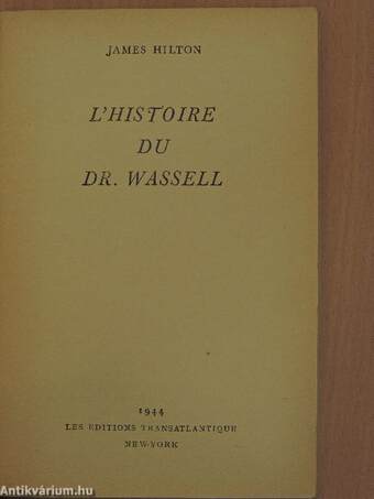 L'histoire du Dr. Wassell