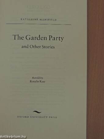 The garden party and other stories