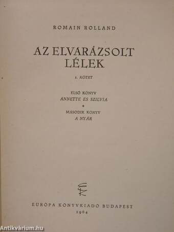 Az elvarázsolt lélek I-III.