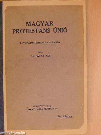 Magyar protestáns únió