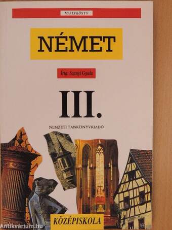 Német nyelvkönyv III.