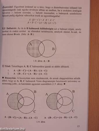 Halmazok, vektorok, komplex számok