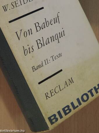 Von Babeuf bis Blanqui I-II.