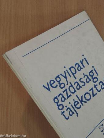 Vegyipari Gazdasági Tájékoztató 1974/6.