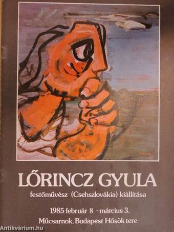 Lőrincz Gyula festőművész (Csehszlovákia) kiállítása