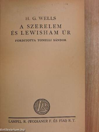 A szerelem és Lewisham úr