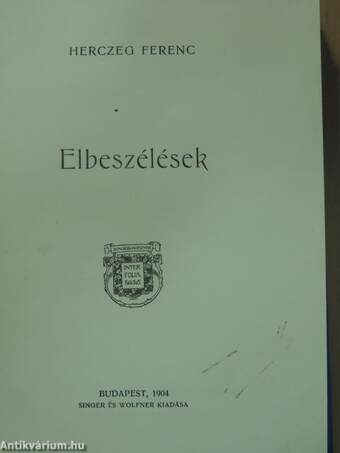 Elbeszélések