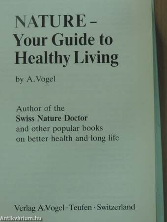 Nature - Your Guide to Healthy Living