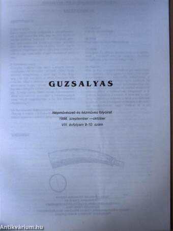 Guzsalyas 1996. szeptember-október