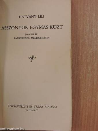 Asszonyok egymás közt