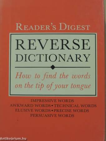 Reverse Dictionary