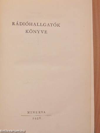 Rádióhallgatók könyve