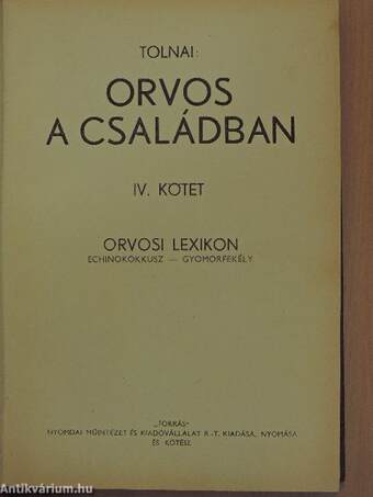 Orvos a családban IV.