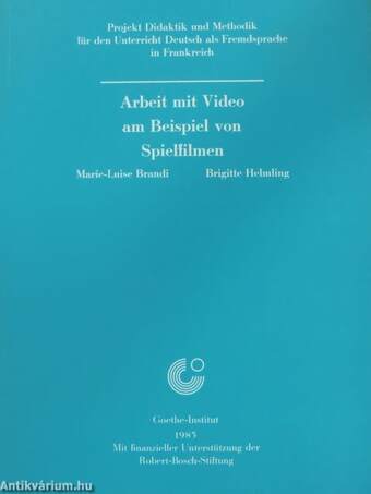 Arbeit mit Video am Beispiel von Spielfilmen