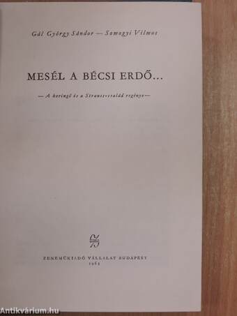 Mesél a bécsi erdő