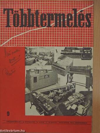 Többtermelés 1954. szeptember