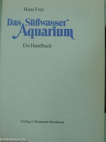 Das Süßwasser Aquarium