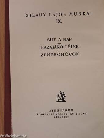 Süt a nap/Hazajáró lélek/Zenebohócok