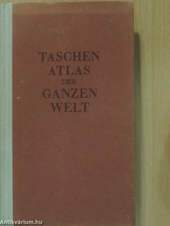 Taschenatlas der ganzen Welt