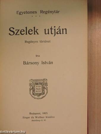 Szelek utján