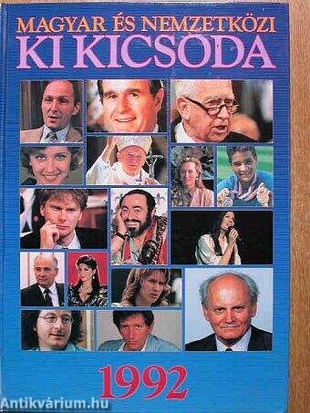 Magyar és nemzetközi ki kicsoda 1992