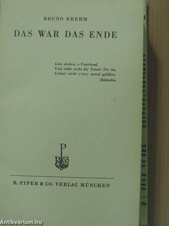 Das war das Ende