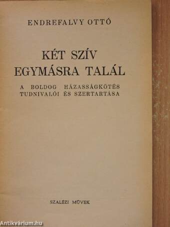 Két szív egymásra talál