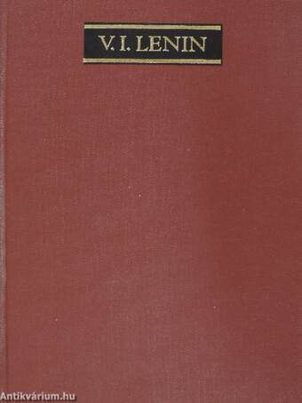 V. I. Lenin összes művei 55.