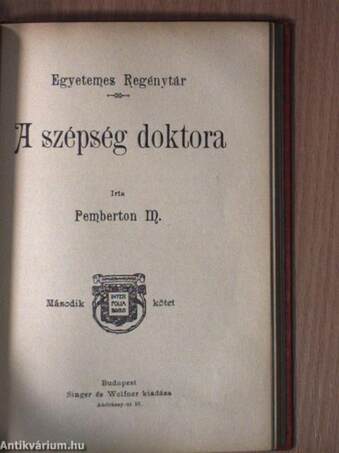 A szépség doktora I-II.