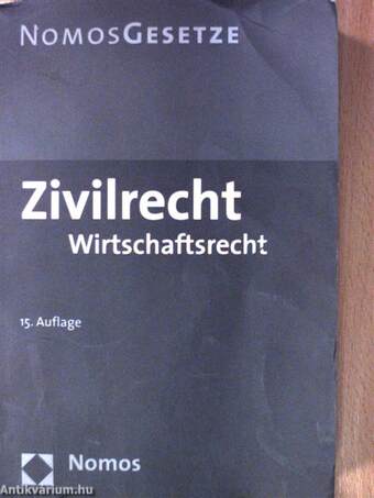 Zivilrecht - Wirtschaftsrecht