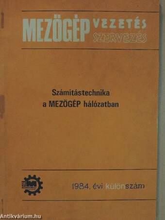 Számítástechnika a MEZŐGÉP hálózatban