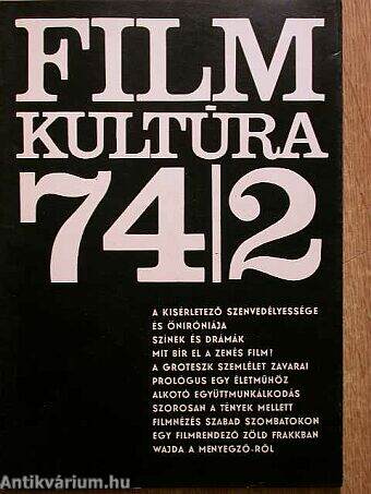 Filmkultúra 1974. március-április