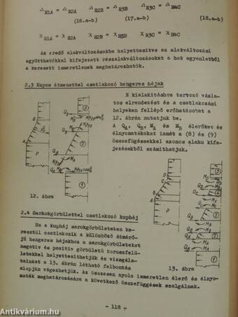 Vegyipari készülékek szilárdsági méretezésének héjelméleti alapjai