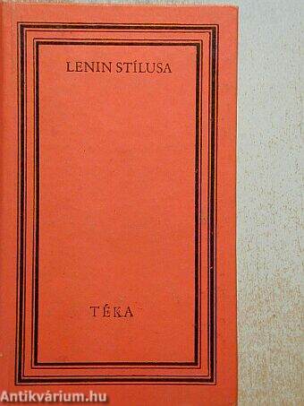 Lenin stílusa