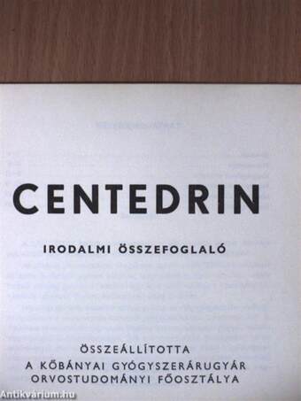 Centedrin