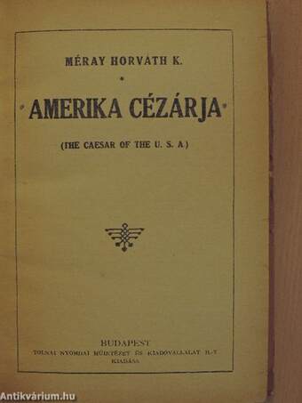 Amerika cézárja