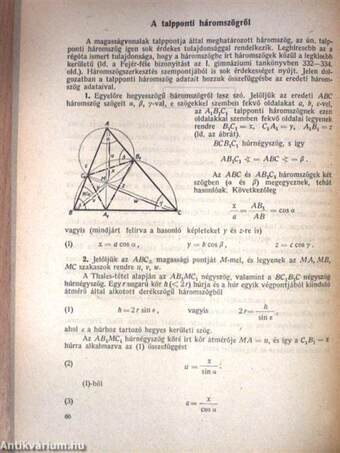 Középiskolai matematikai lapok 1956. évi 3. szám