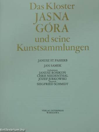 Das Kloster Jasna Góra und seine Kunstsammlungen