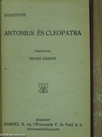 Antonius és Cleopatra