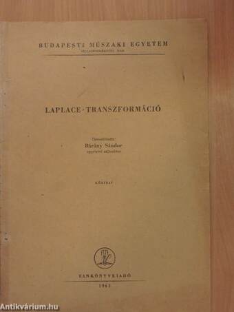 Laplace - transzformáció