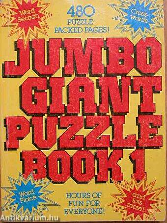 Jumbo Giant Puzzle Book 1.