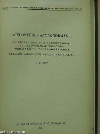 Műszaki lapszemle 1959-1960. (vegyes számok) (3 db)/Edző-, Hőkezelő/Műszaki-tudományos ismeretterjesztő filmek jegyzéke/Az Öntödei napok előadásainak kivonata 1961. szeptember 18-20/II. Magyar Gépipari Hét előadásának vázlatai 1960. május 7-15.