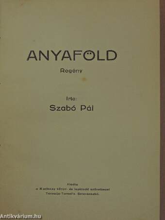 Anyaföld