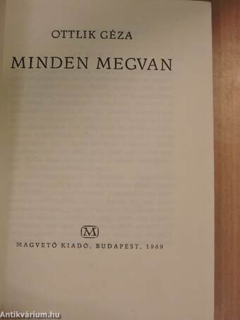 Minden megvan