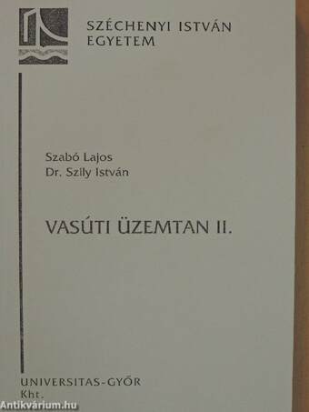 Vasúti üzemtan II.